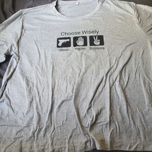 Gray Graphic T-Shirt
